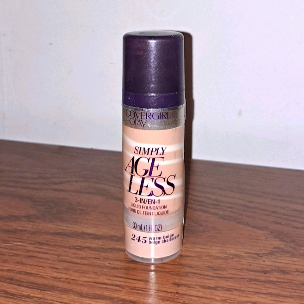 Covergirl + Olay foundation in 245 (warm beige)